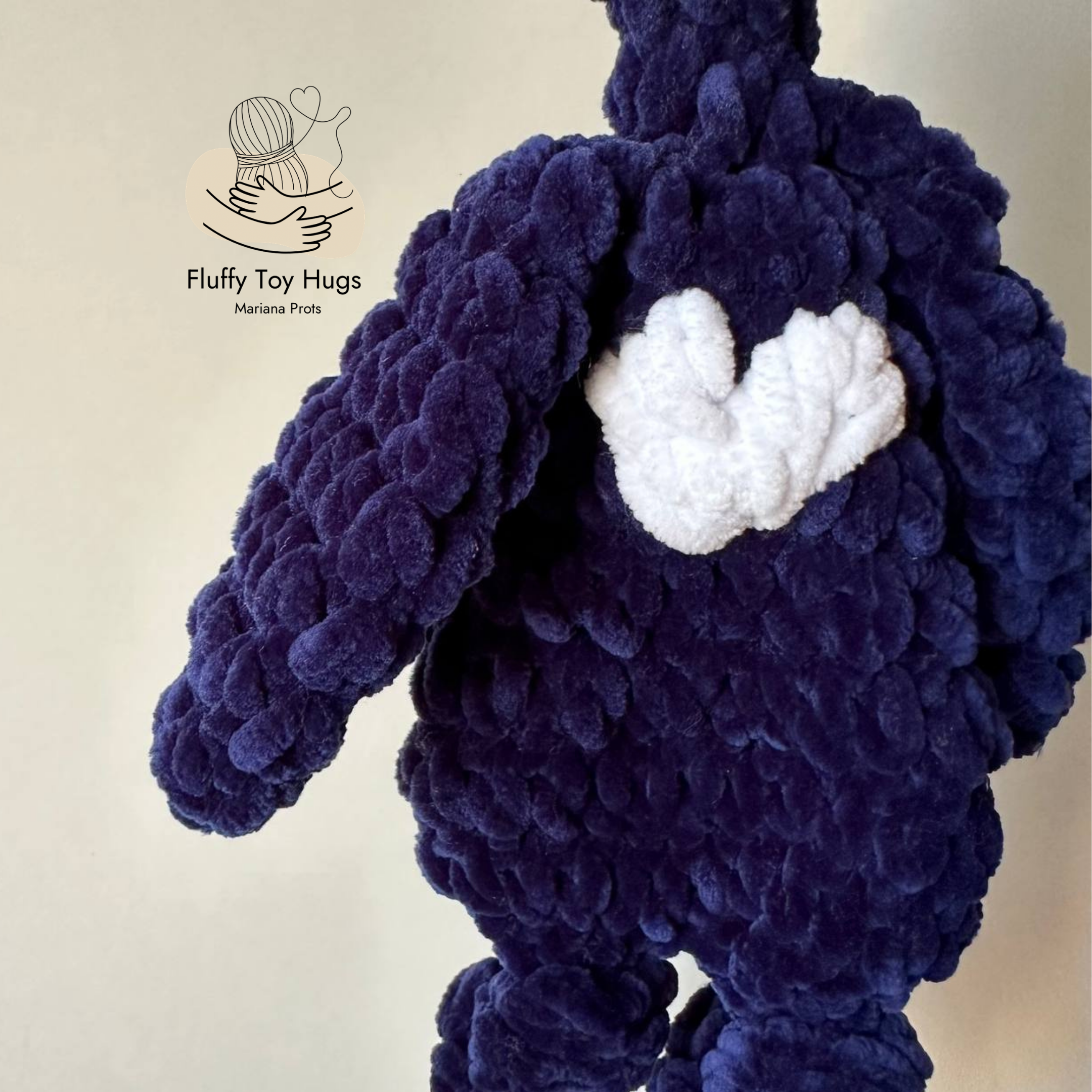 Mini Penguin Lovey Snuggler – Crochet Pattern PDF
