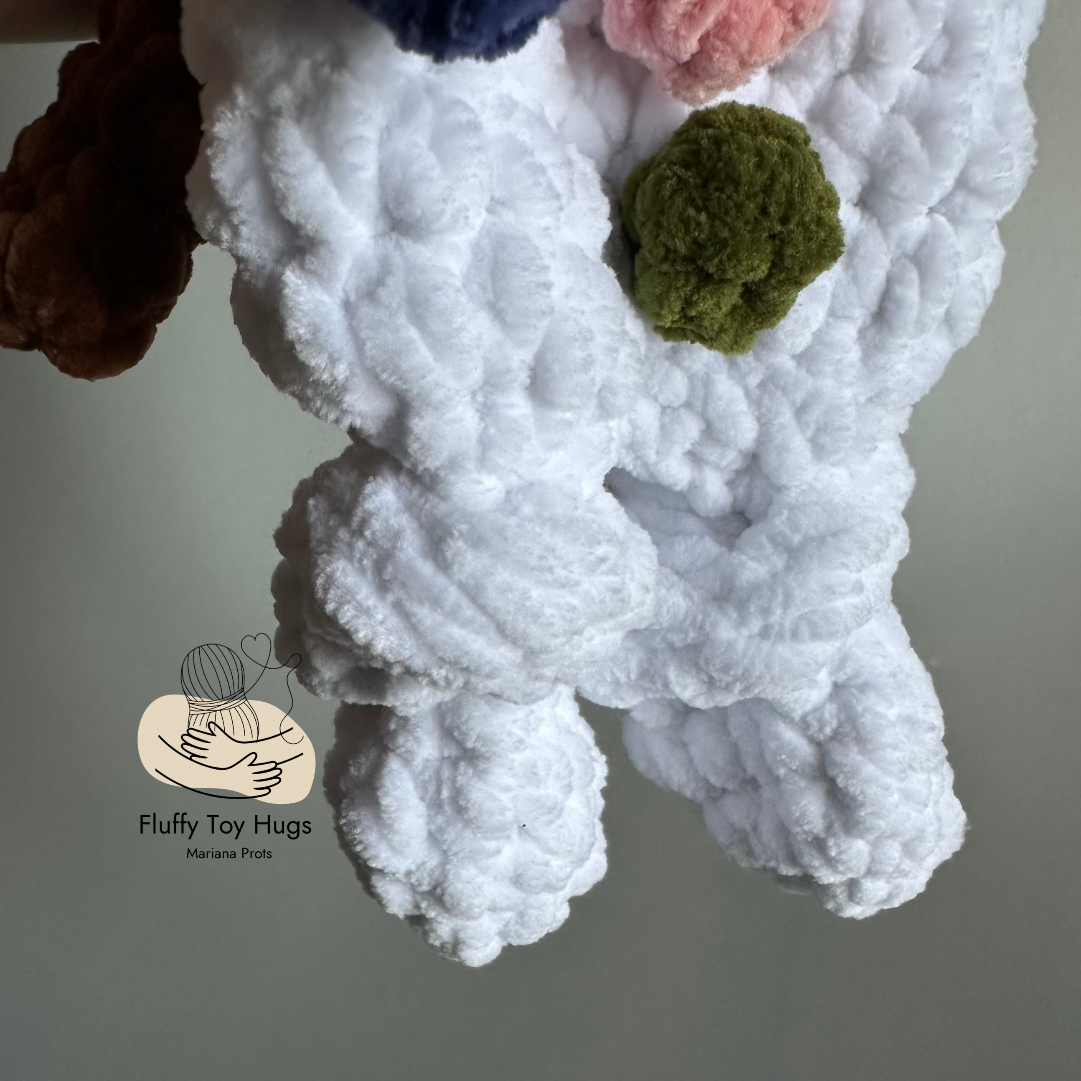 MINI Snowman Lovey Snuggler – Crochet Pattern PDF
