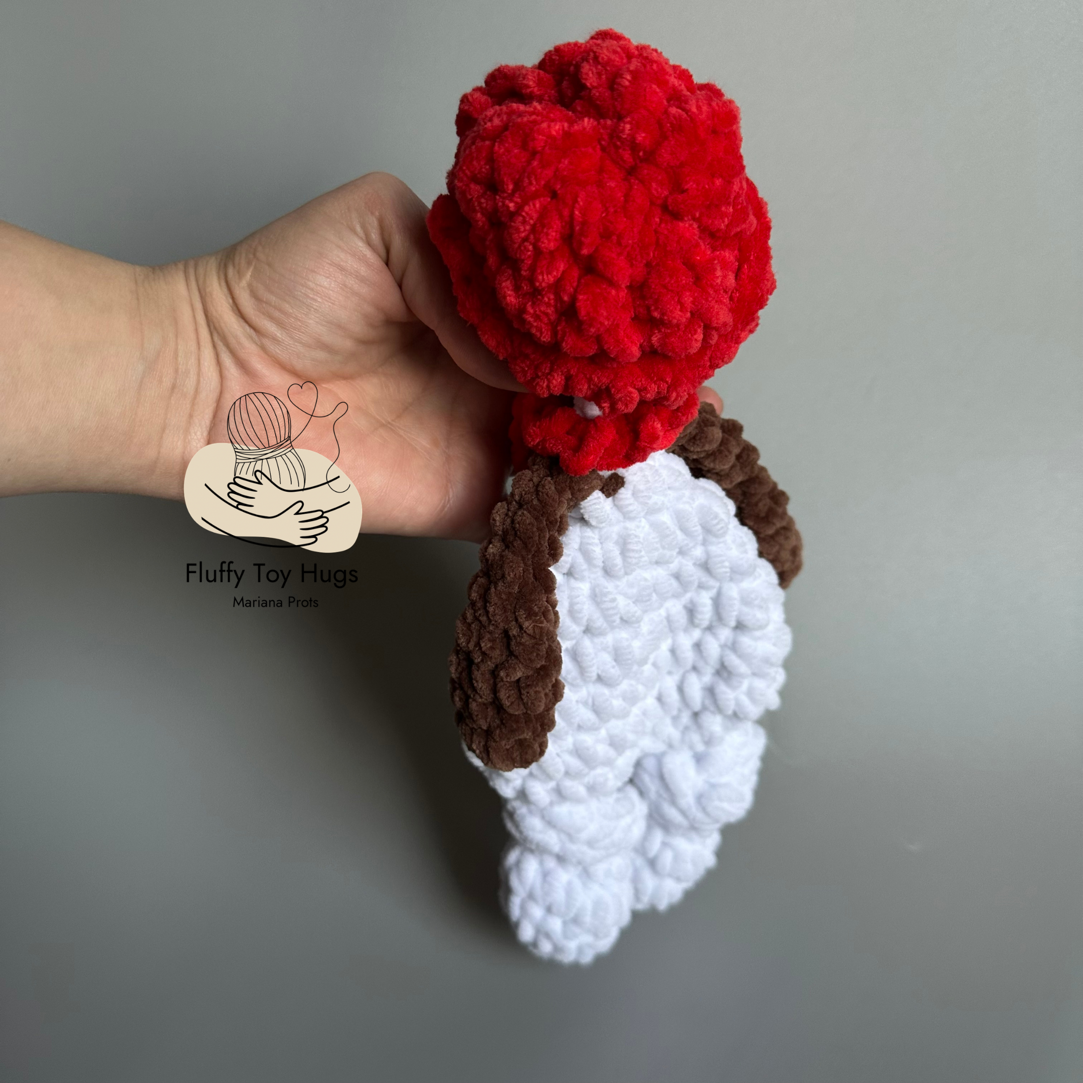 MINI Snowman Lovey Snuggler – Crochet Pattern PDF