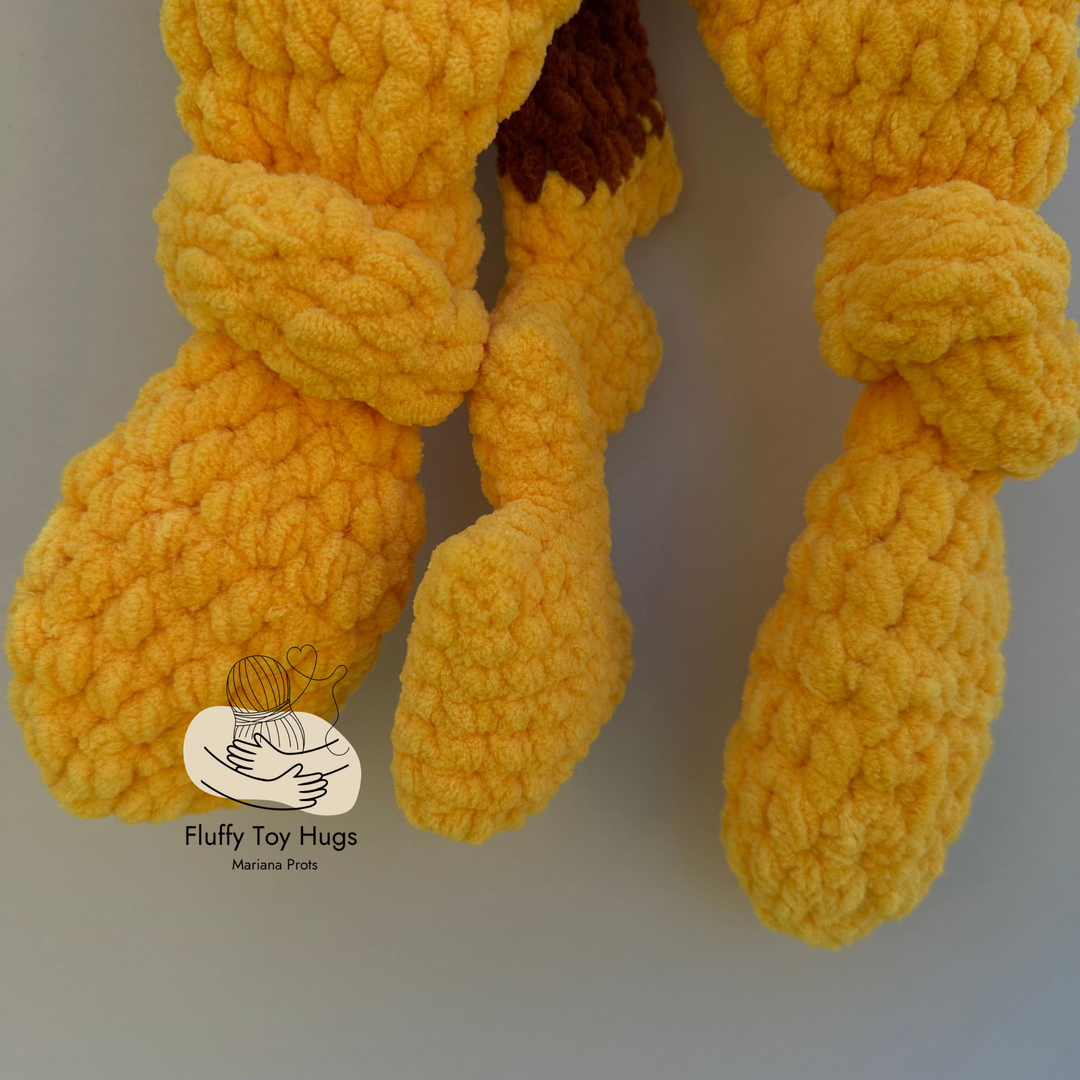 Electric Mouse Lovey Snuggler – Crochet Pattern PDF