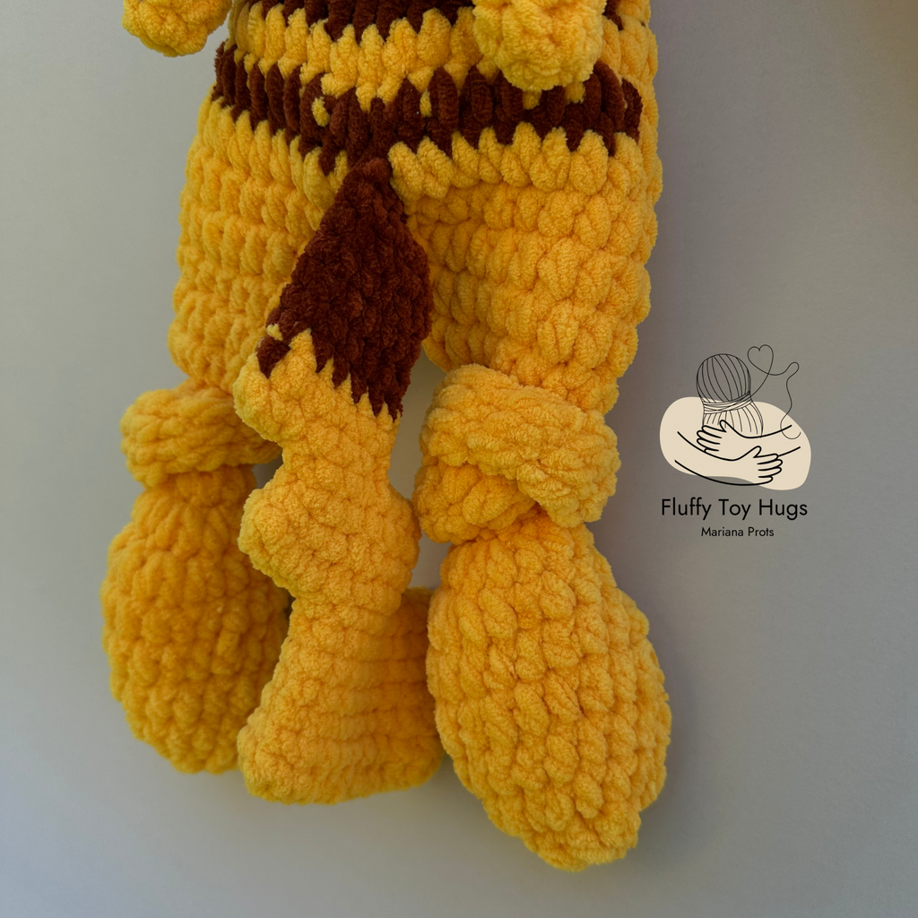 Electric Mouse Lovey Snuggler – Crochet Pattern PDF