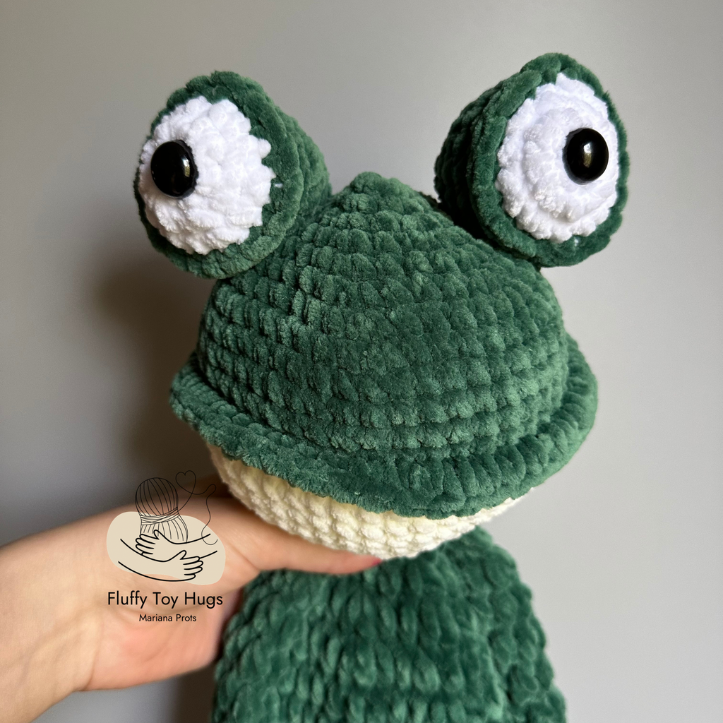 Frog Crochet Pattern PDF | Lovey Snuggler