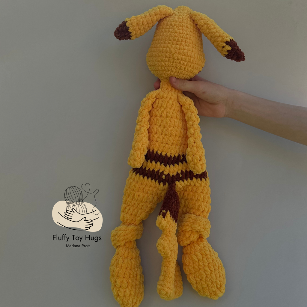 Electric Mouse Lovey Snuggler – Crochet Pattern PDF