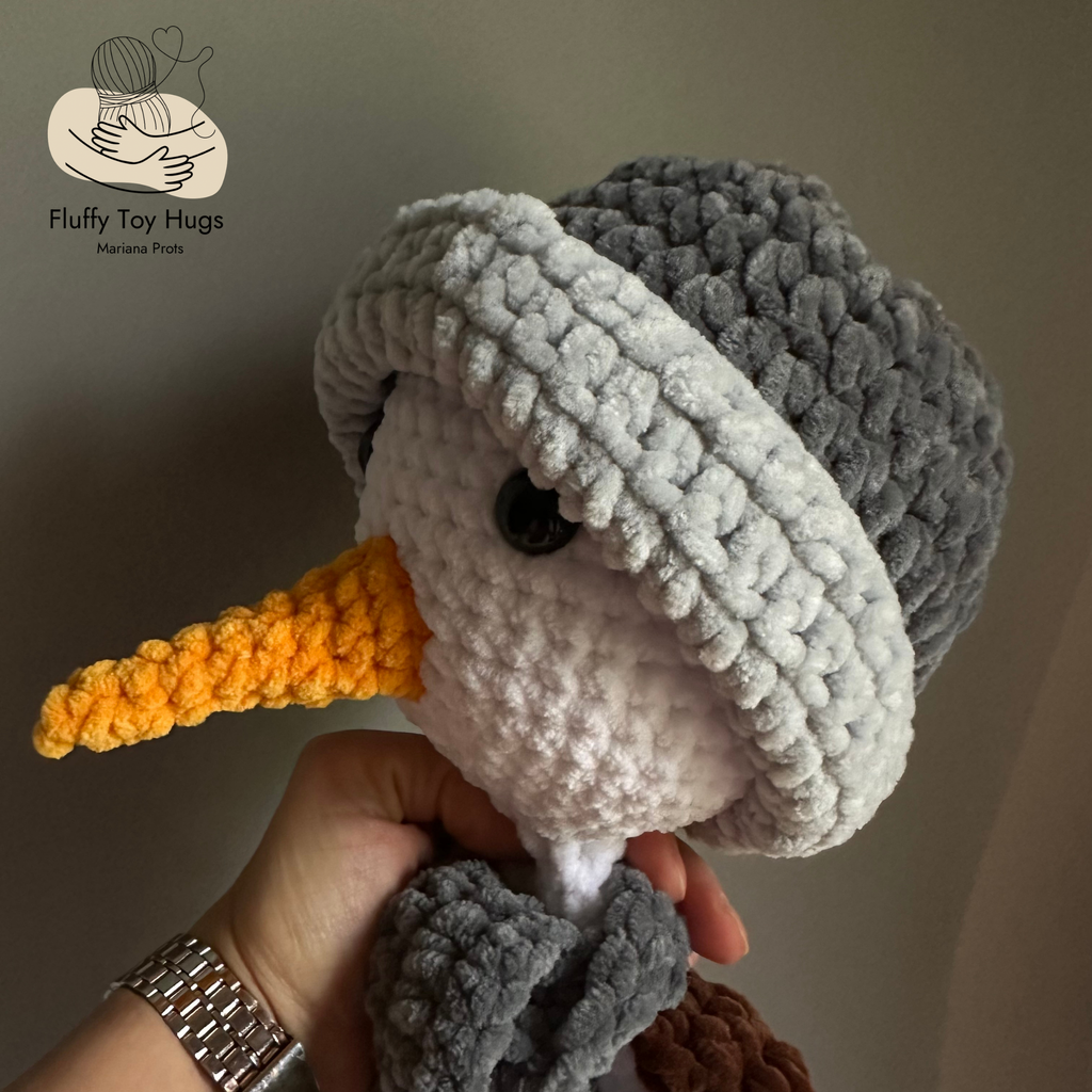 Snowman Crochet Pattern PDF | Lovey Snuggler