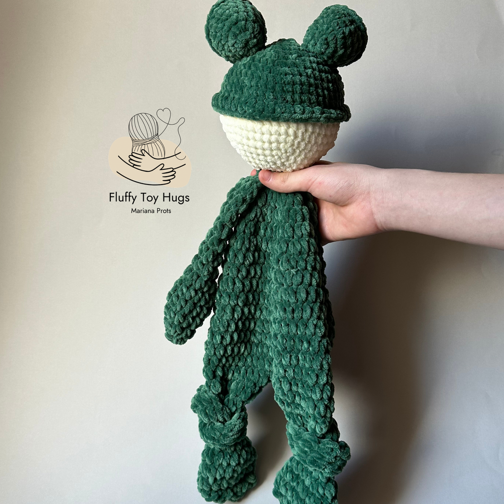 Frog Crochet Pattern PDF | Lovey Snuggler