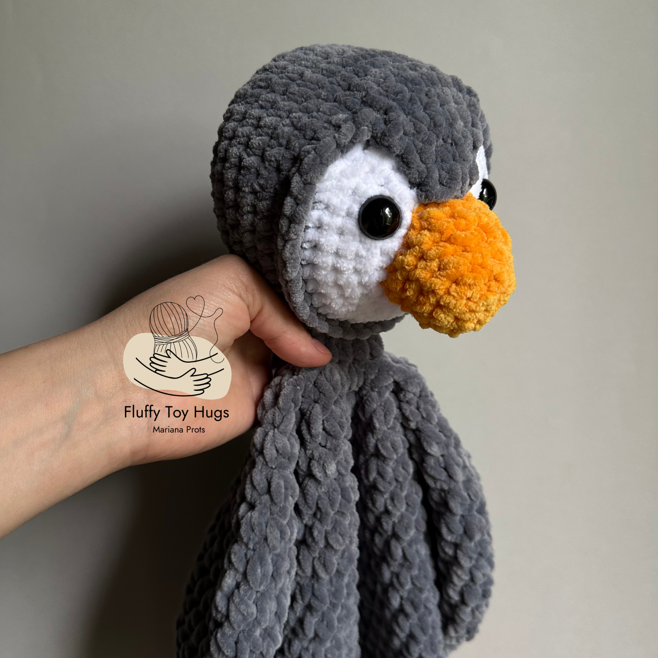 Penguin Crochet Pattern PDF | Lovey Snuggler