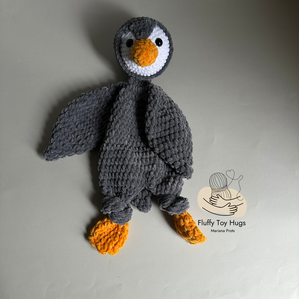 Penguin Crochet Pattern PDF | Lovey Snuggler