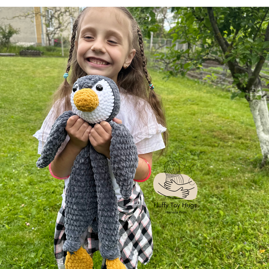 Penguin Crochet Pattern PDF | Lovey Snuggler