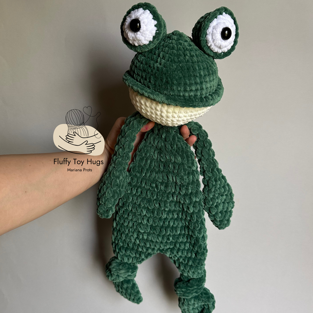 Frog Crochet Pattern PDF | Lovey Snuggler