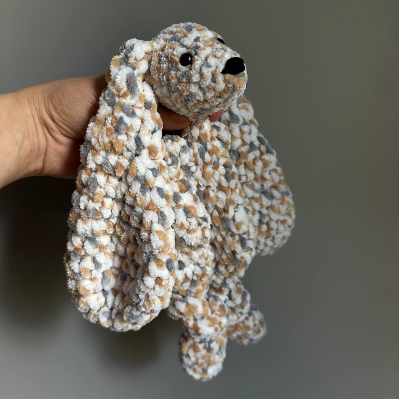 Mini Bunny Lovey Snuggler – Crochet Pattern PDF