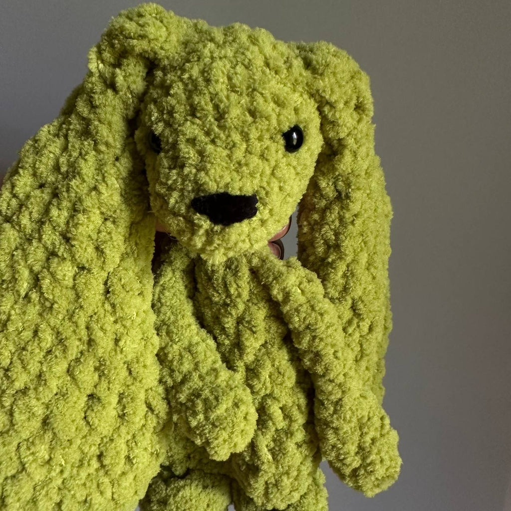 Mini Bunny Lovey Snuggler – Crochet Pattern PDF