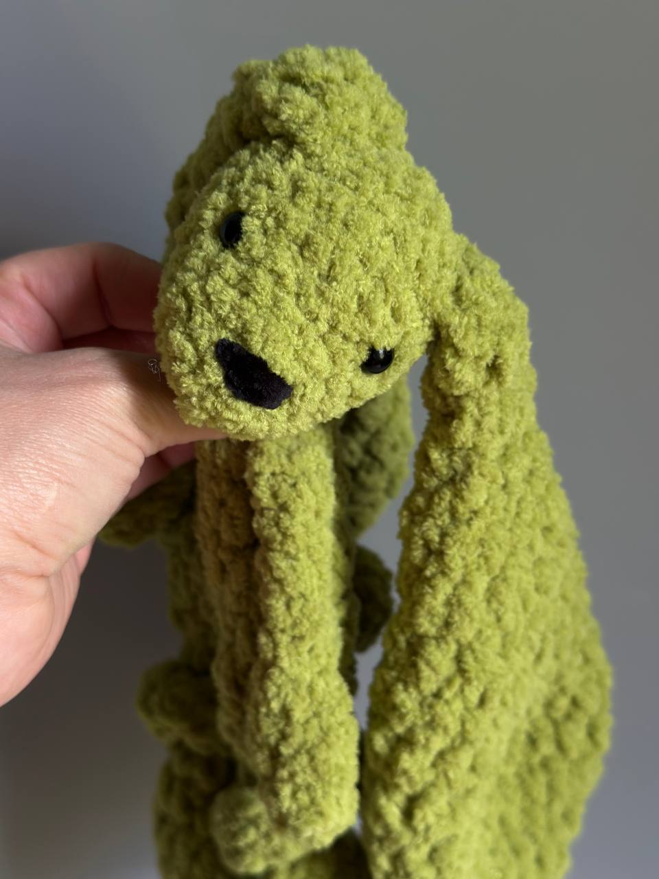 Mini Bunny Lovey Snuggler – Crochet Pattern PDF