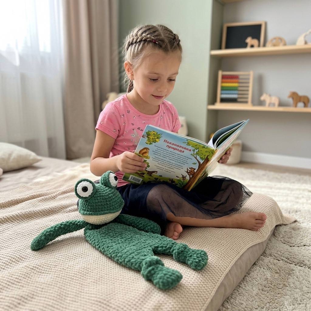 Frog Crochet Pattern PDF | Lovey Snuggler