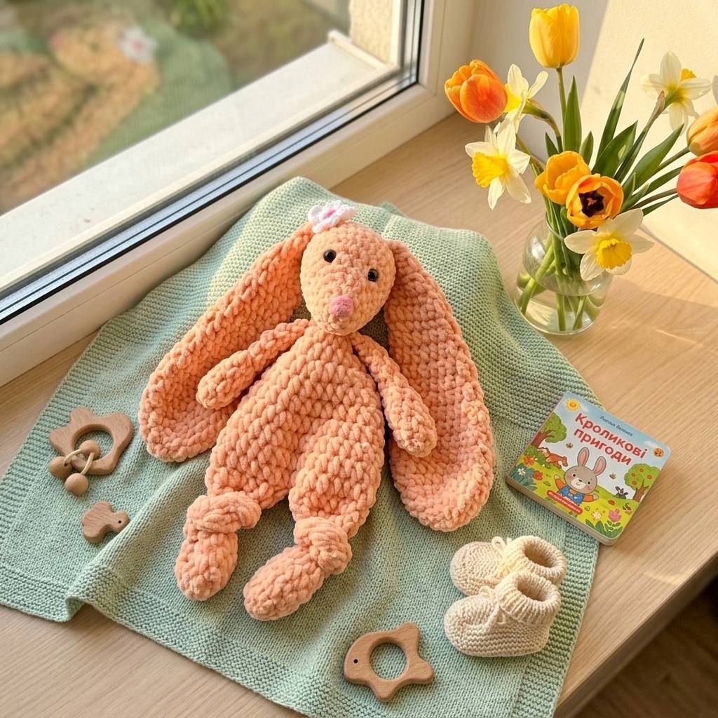 Bunny Crochet Pattern PDF | Lovey Snuggler
