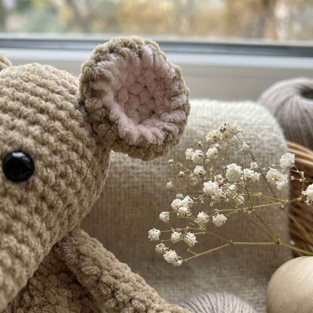 Crochet Rat Lovey Snuggler Pattern PDF