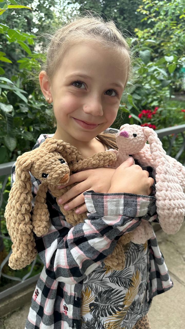 Mini Bunny Lovey Snuggler – Crochet Pattern PDF