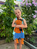 Pumpkin XL Lovey Snuggler – Crochet Pattern PDF