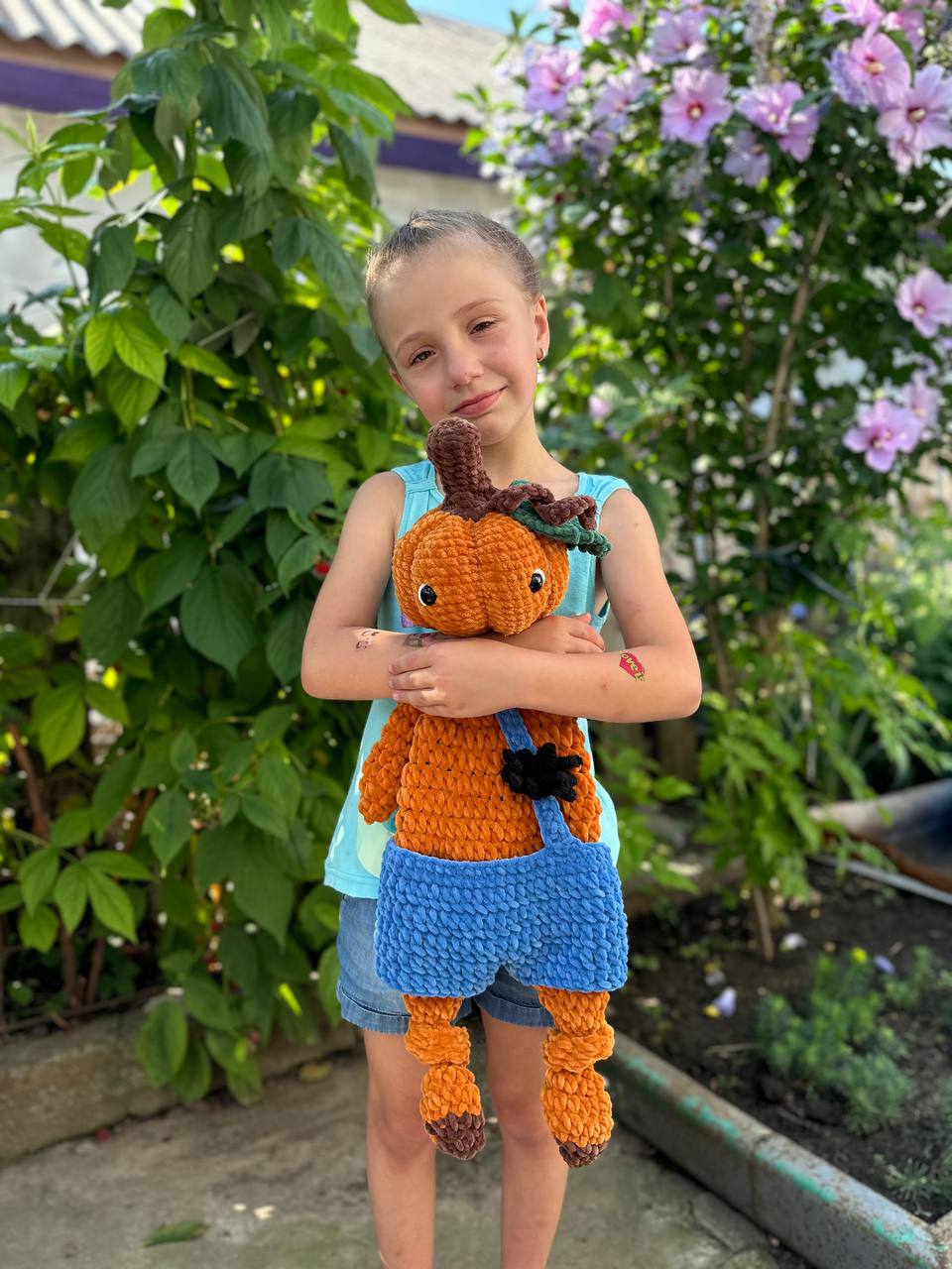 Pumpkin XL Lovey Snuggler – Crochet Pattern PDF