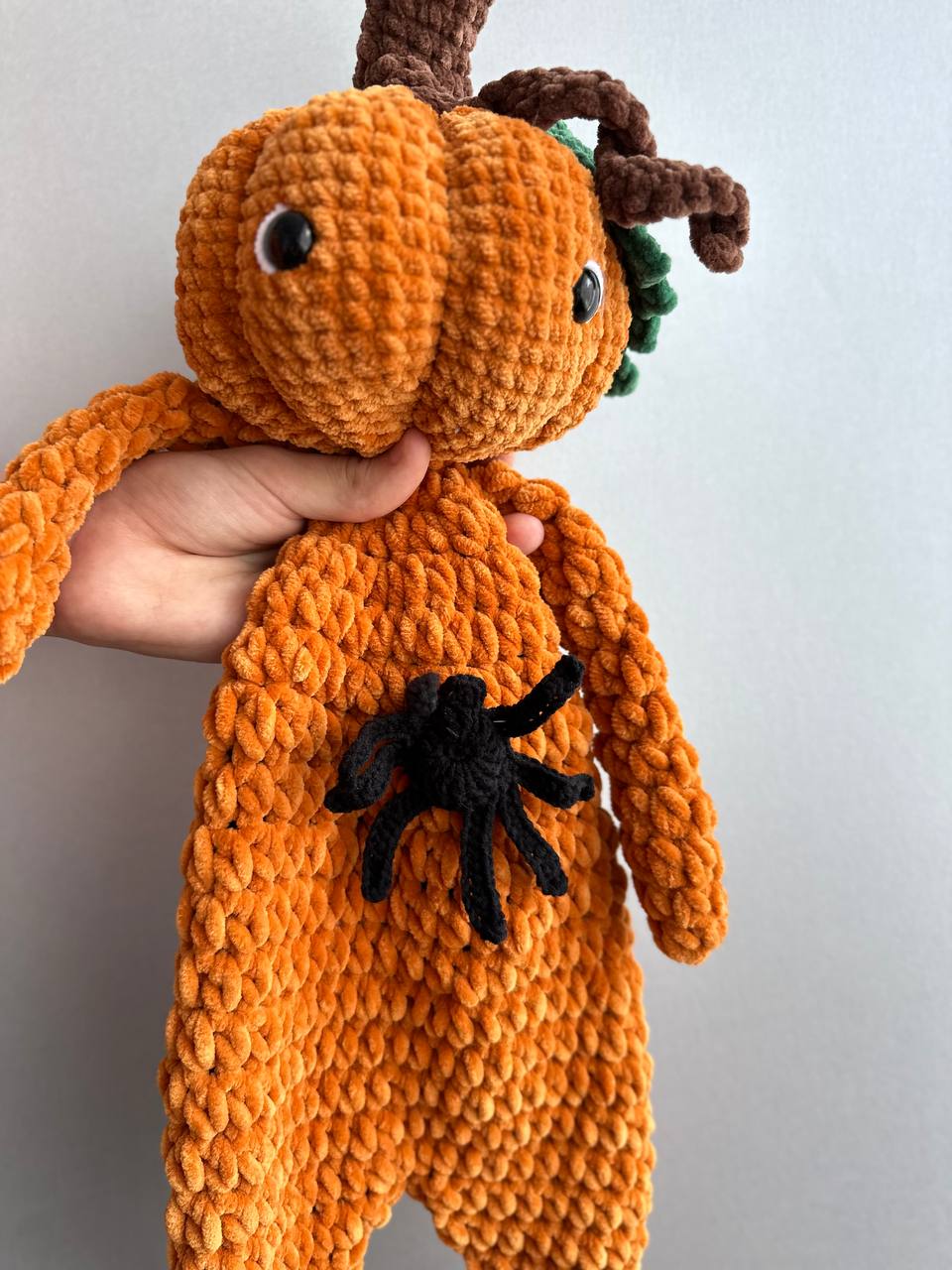 Pumpkin XL Lovey Snuggler – Crochet Pattern PDF