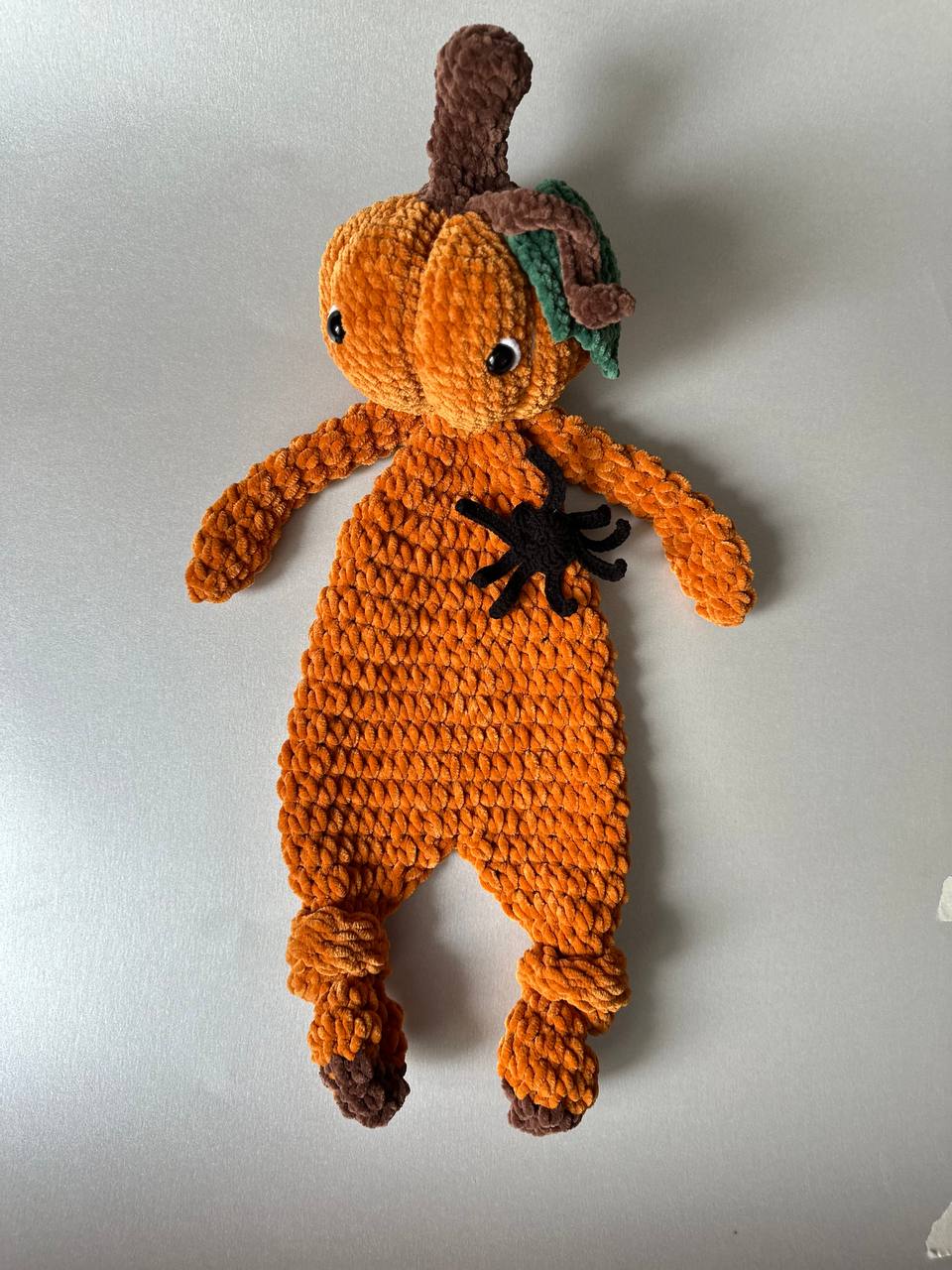Pumpkin XL Lovey Snuggler – Crochet Pattern PDF