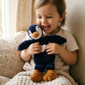 Mini Penguin Lovey Snuggler – Crochet Pattern PDF